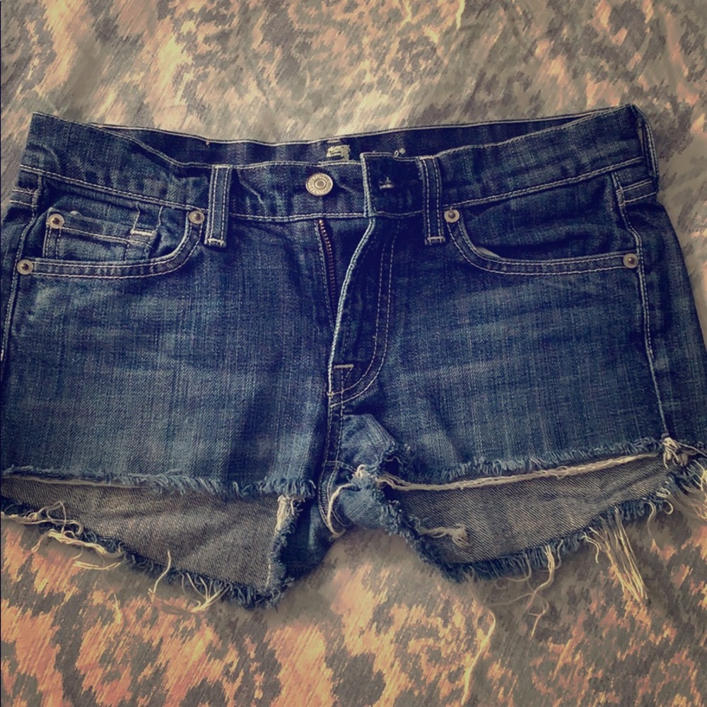 7 for all mankind shorts